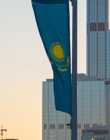 kazakhstan flag