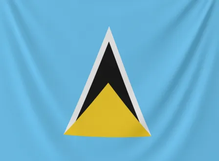 Flag of Saint Lucia