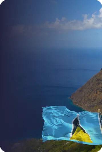 saint lucia banner mob