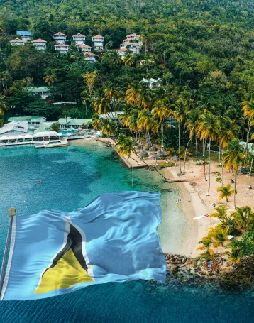 saint lucia img flag