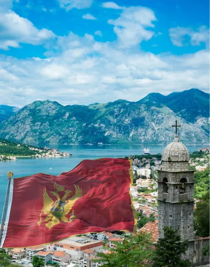 montenegro img flag