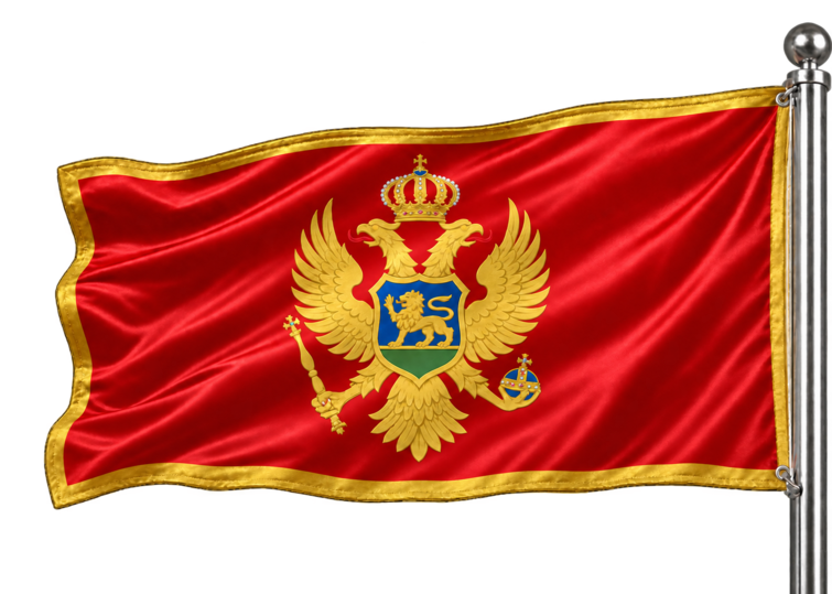 montenegro flag